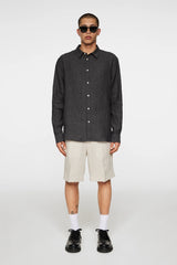 J. Lindeberg Reg LS Linen Melange shirt 11108