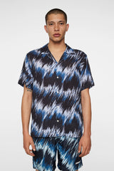 J.Lindeberg Ello Linen Printed Shirt 11109