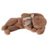 Maileg Sleeping bunny plush, Small - soft brown 12856