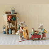 Maileg Wagon, mouse - red 12851