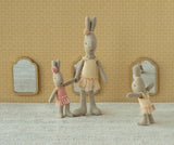 Maileg Rabbit, Micro - Ballet suit and skirt rose 12743