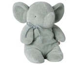 Maileg Elephant plush - Medium, soft mint 12747