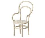 Maileg Vintage chair - Mouse, off white 12757
