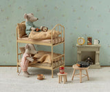Maileg Fireplace - Mouse, off white 12761