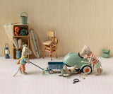 Maileg Car - Mouse, light mint 12766