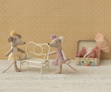 Maileg Ballerina mouse - Little sister, heather 12771