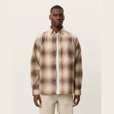 Les Deux Kent shadowcheck shirt 11988