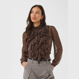 Saint Tropez Lilja Crinkle shirt 12470