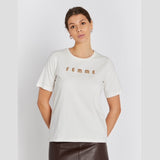Rue de Femme Alvina  siv T-shirt 12266