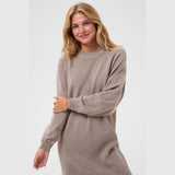 Cream Dela knit dress 12500