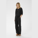 Cream Bellis Linen pant 12157
