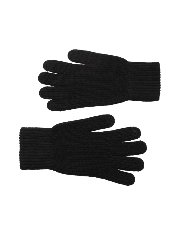 Les Deux Wayne logo patch gloves 11720