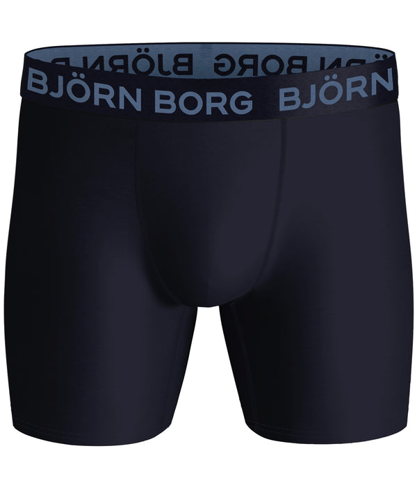 Björn Borg bokserit 3-pack kiiltävä, oranssi/musta