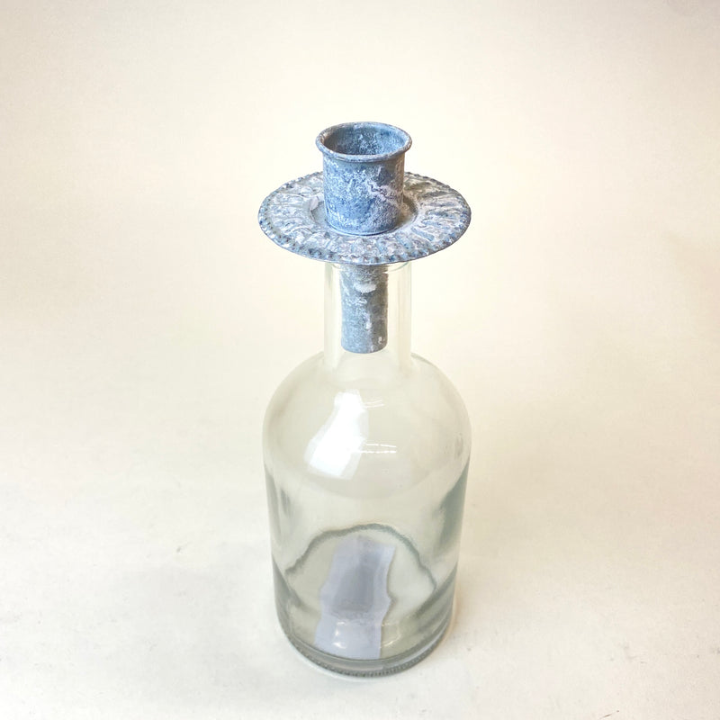 Kynttiläteline pulloon 7x6cm