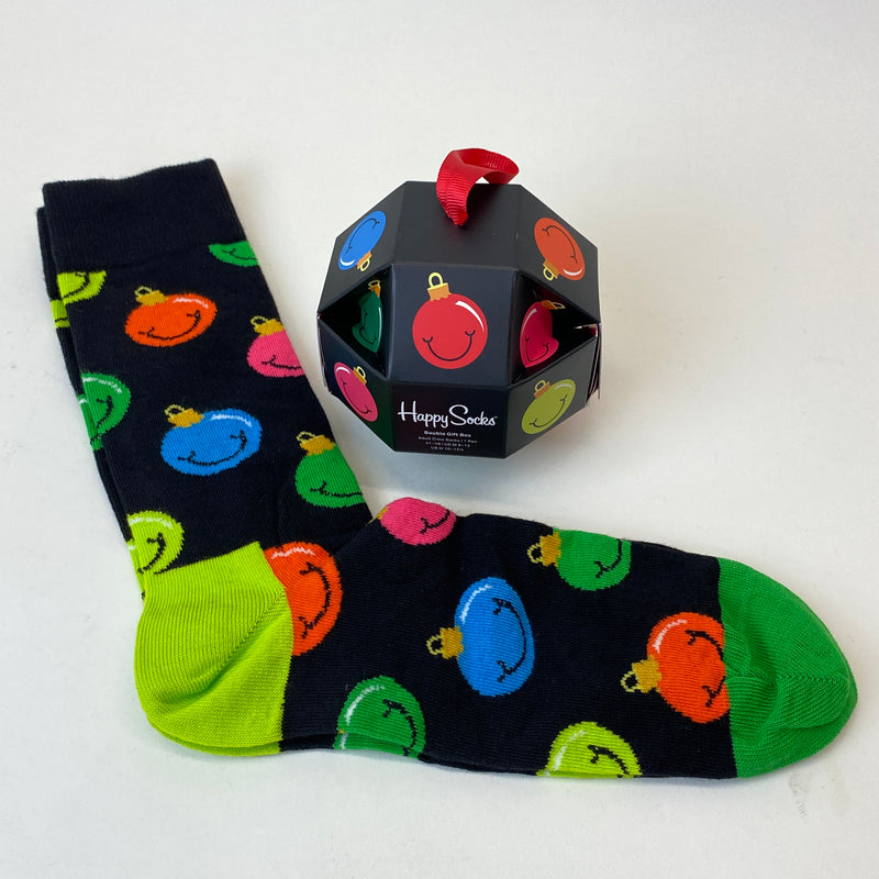 Happy Socks 1-pack bauble gift