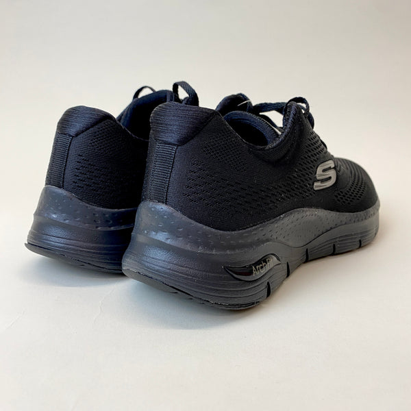 Skechers naiset musta arch fit